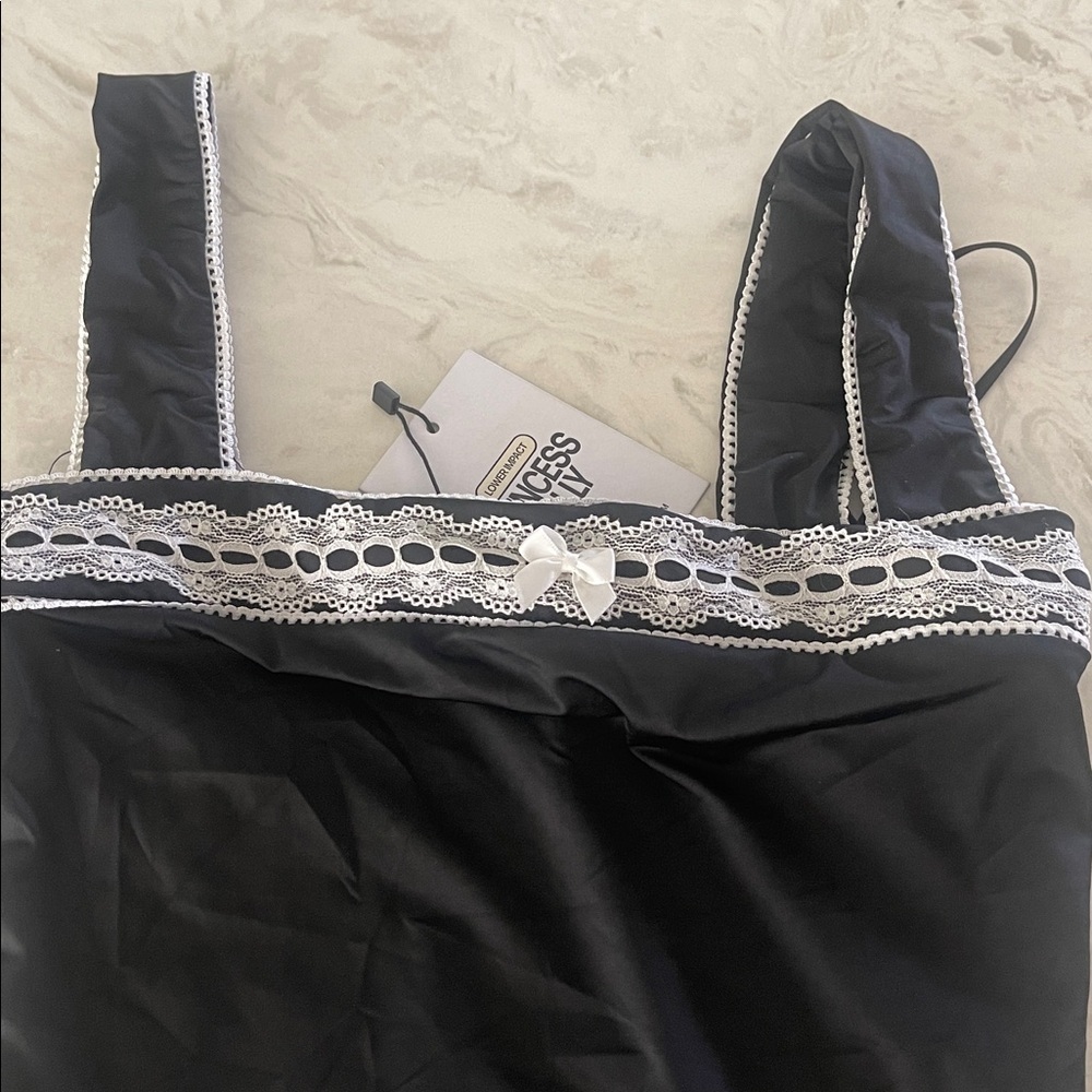 NWT Princess Polly Keating Bodysuit Black size 4 - Picture 3 of 11
